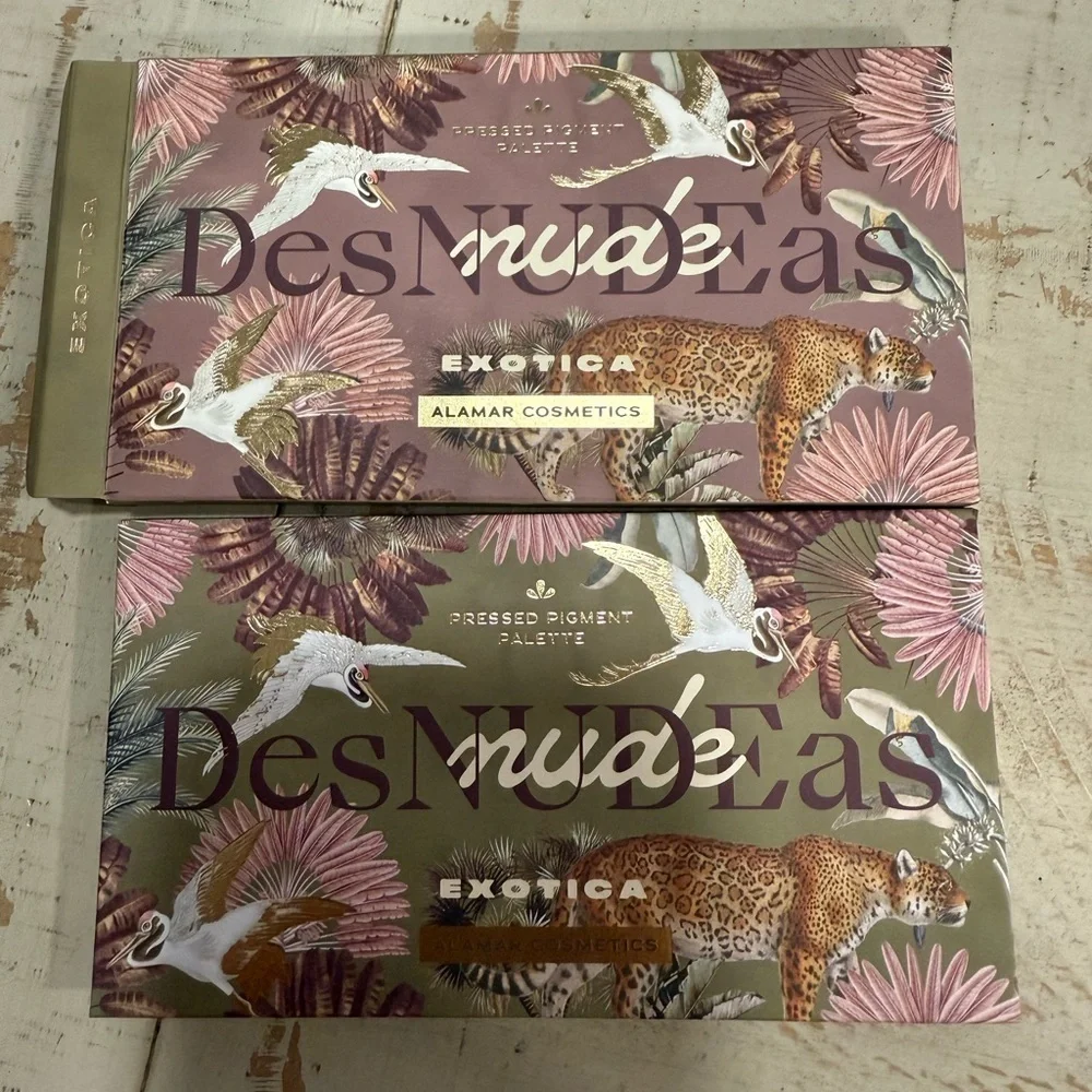 NIB Alamar Cosmetics Exotica Des Nudeas Eyeshadow Palette